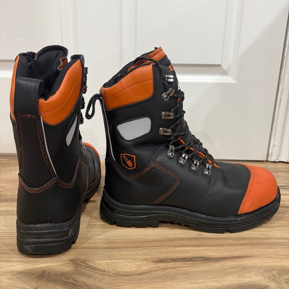 STC Lumberjack Chainsaw Waterproof Composite Toe Safety Work Boots for Winter - Picture 3 of 13